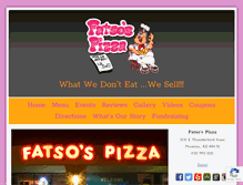 Tablet Screenshot of fatsospizza.com